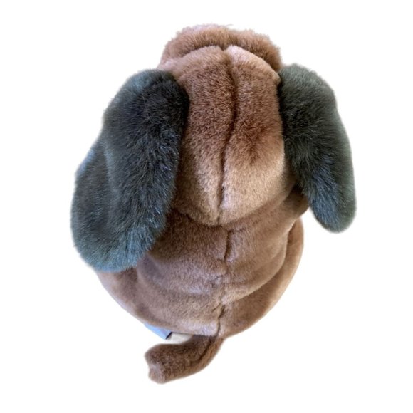 Gund Time Out 5338 Plush Stuffed Animal Dog Toy Puppy 10.5 in Seated Brown White - Picture 3 of 6